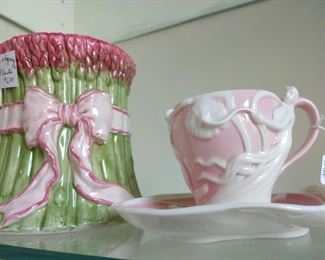 pink porcelain