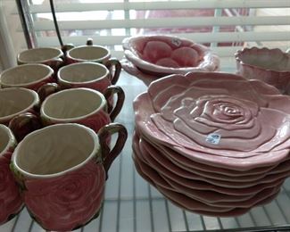 rose shaped dishes