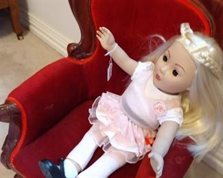 toddler or doll chair