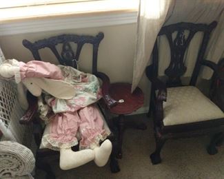 Toddler or Doll Chairs