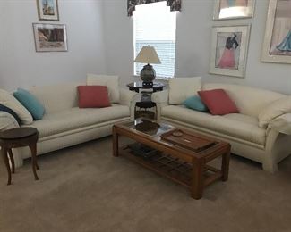 Sofas, Coffee table, accent and lamp tables