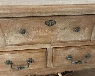 Detail on sideboard