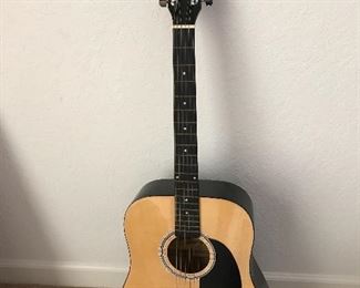 Guitar and bag