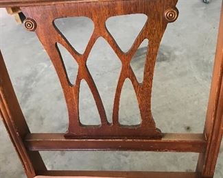 Detail on basset chairs