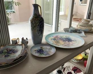 hand painted china