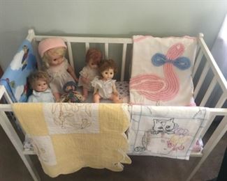 Vintage Baby Dolls and Accessories
