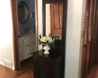 Entryway mirror/cabinet