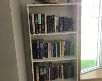 Bookcase, books