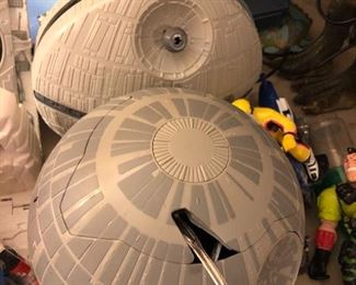 Vintage Star Wars space ships