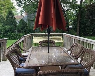 Wicker Patio set