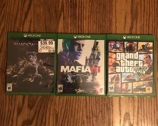 XBOX ONE games