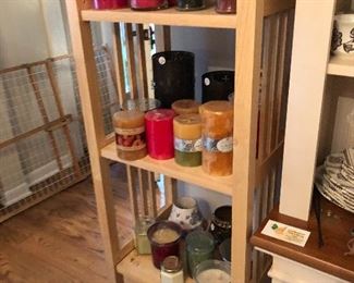 pillar candles; jar candles (new)