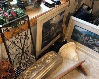 shelves, prints
