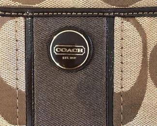 Coach cross my body tote