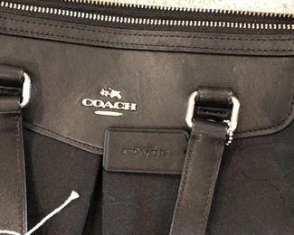 Coach leather bag
