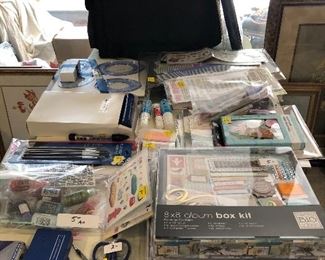 Scrapbooking supplies