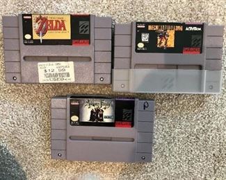 Super Nintendo games