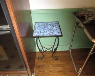 Tile top table