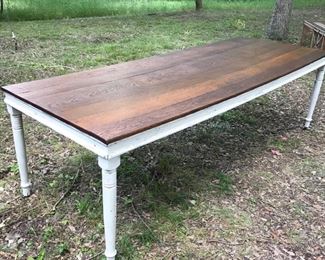 9 ft farm table