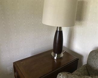End Table and Table Lamp