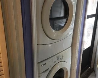Stackable was her and dryer