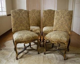 Antique French Chair Set