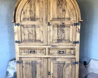 Nice solid wood armoir. $600