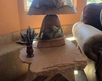 Table is sold. Lamp is $100