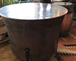 Copper table is $200