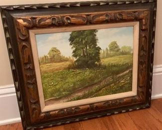 Lovely signed oil