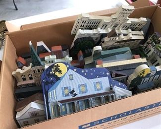 A box of Sheila collectibles