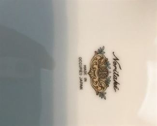 Noritake china backplate