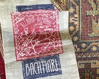 Bachtiari is the name of the tribe that made this beautiful runner.