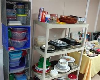 Storage containers
Cooking equipment