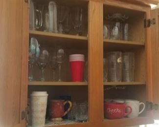 everything must go. Glasses, cups etc