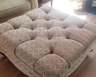 decorative matching ottoman