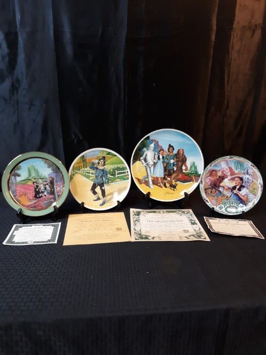 Collectors plates The Wizard of Oz