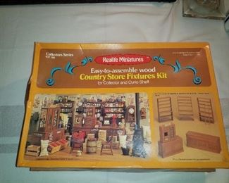 Vintage doll furniture