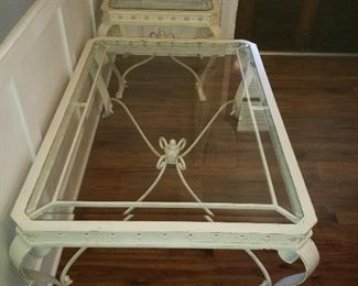 Rod iron tables