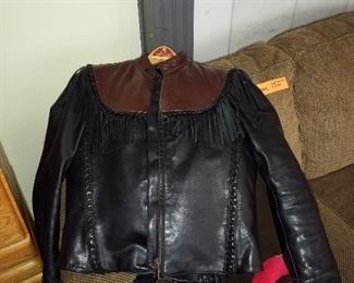 Womans leather jacket. Small