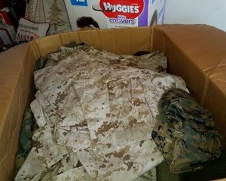 Military uniforms