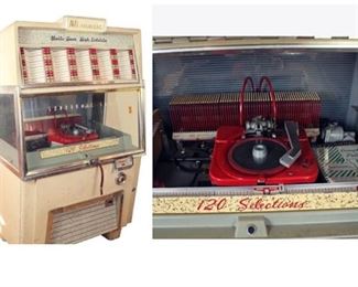 1954 Ami Hi Fidelity Jukebox with manual- off site call for appt