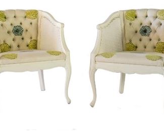 french chairs- newly reuphostered