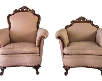 victorian arm chairs