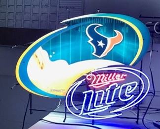 huge neon bar lights - texas fans?