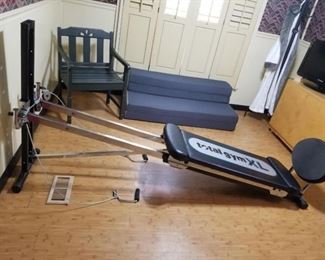 Cable rowing machine