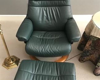 Another View of EKORNES StressLess Chair & Ottoman