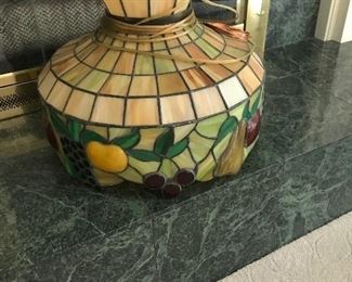 Tiffany Style Fruit Light Fixture