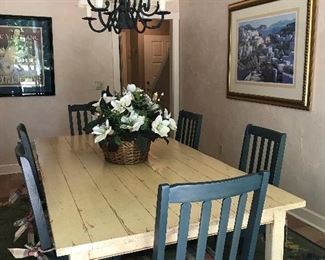 Another Pic of FARMHOUSE Dining Table