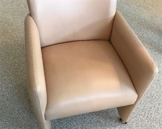 1 of 4 LEATHER CENTER Leather Chairs